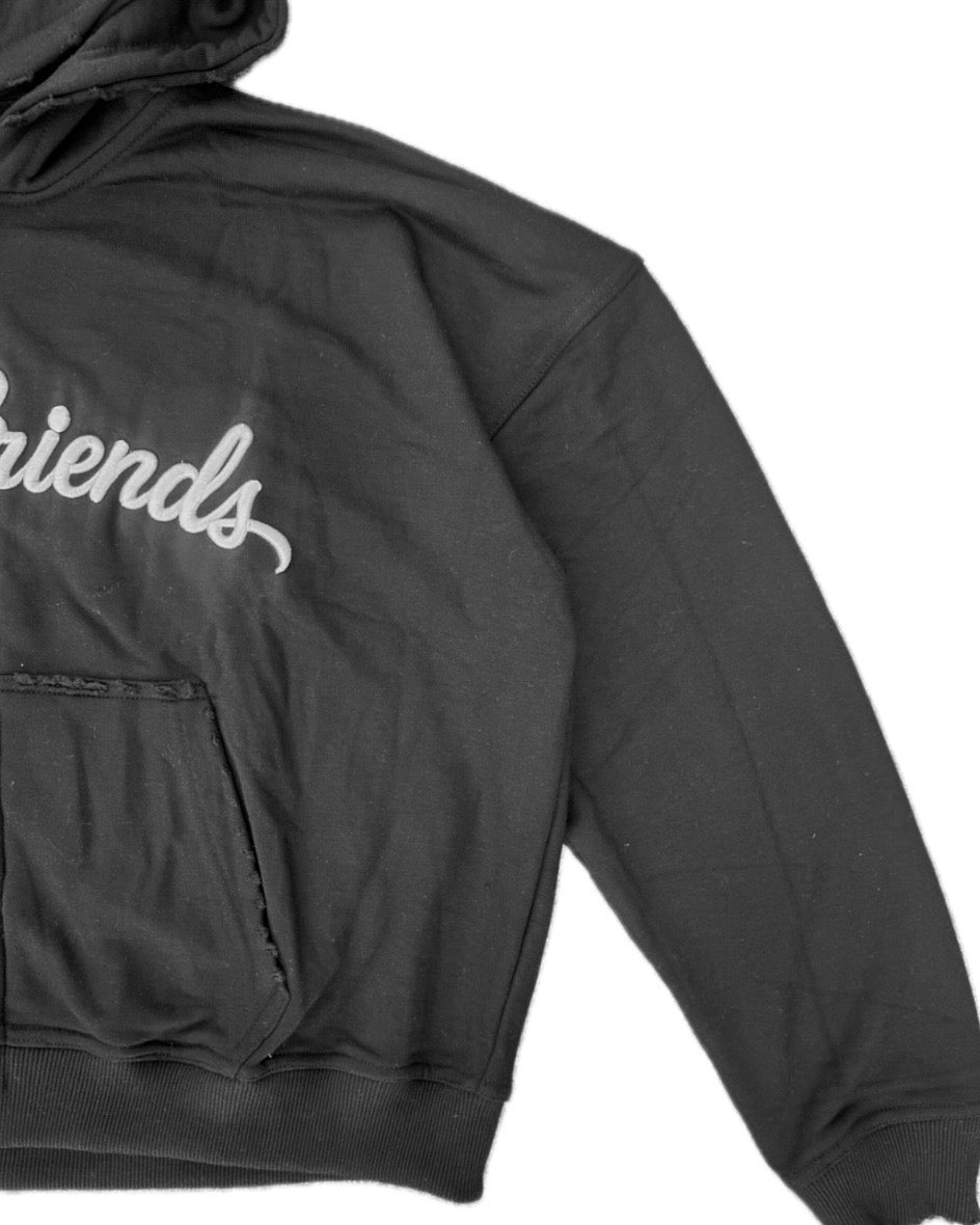 The “Everyday” Black Zip-Up